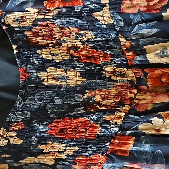 NWT Stitch Fix The General Good Caitriona Tiered Maxi Dress Green Sz. M - Picture 4 of 10